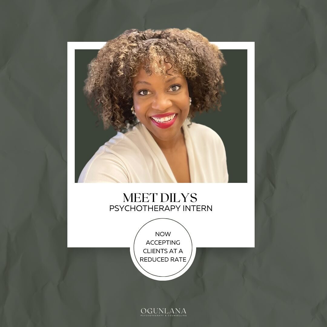 🌟 Meet Dilys, our psychotherapy intern! Dilys is currently accepting new clients at a reduced rate. Dilys has a heart for working within the BIPOC community around interpersonal and relational skills. 

🔗Book a consultation with Dilys by visiting t
