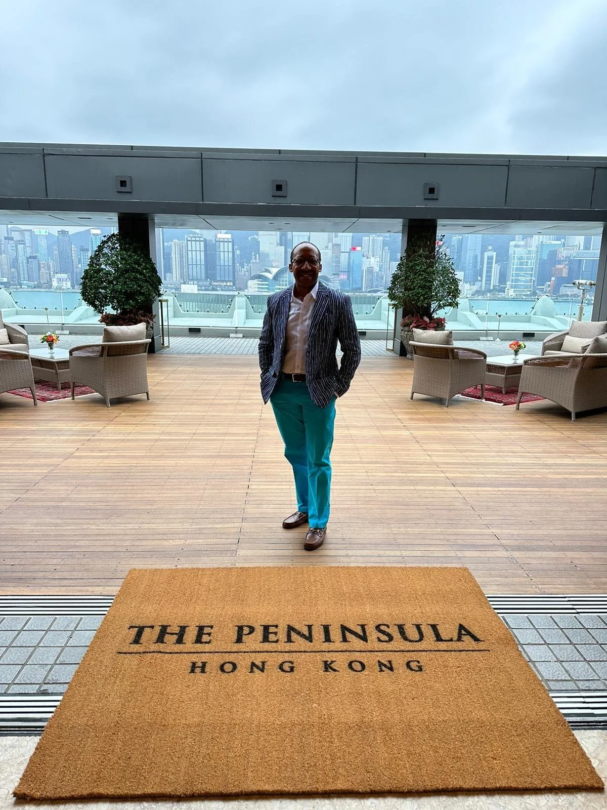 The Peninsula Hong Kong: Breakfast in the Garden Suite and the China Clipper Lounge