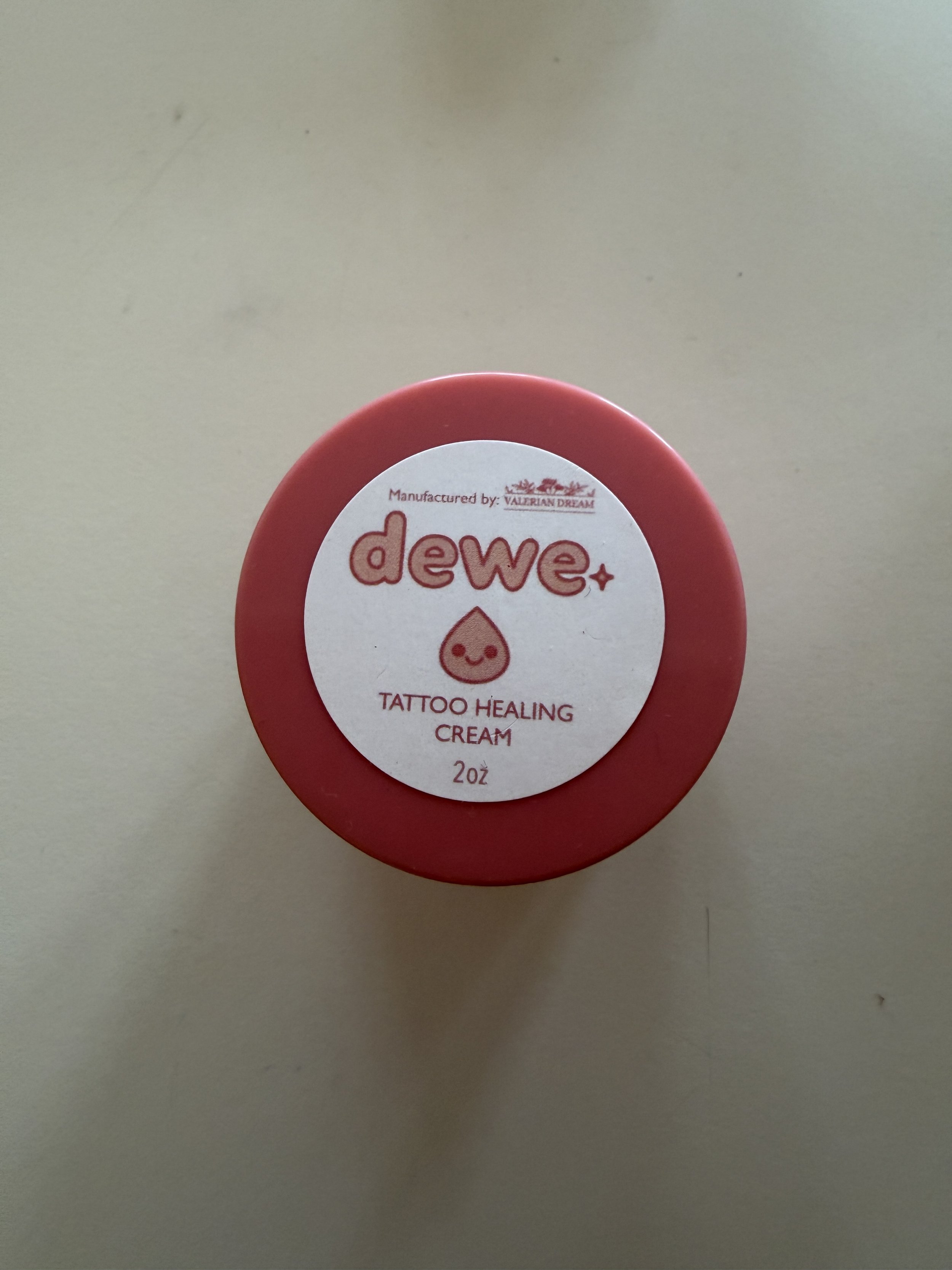 Dewe Tattoo Healing Cream
