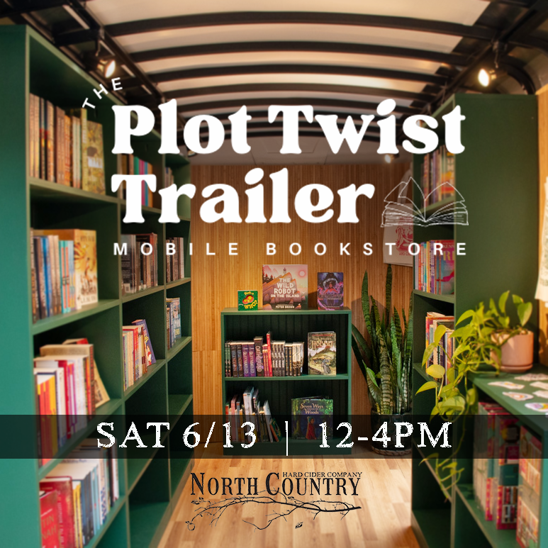 The Plot Twist Trailer Mobile Bookstore