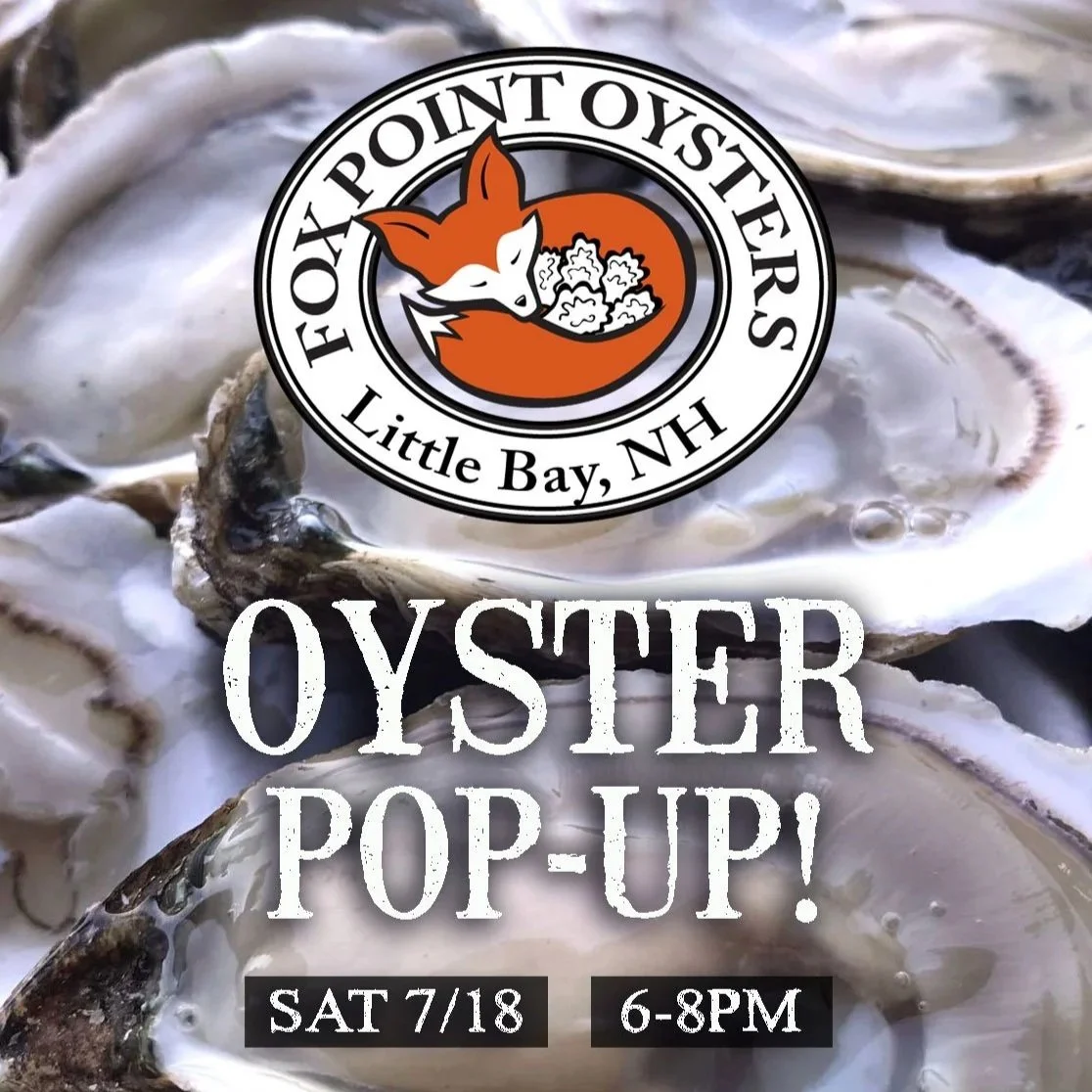 OYSTER Pop-up w/ Fox Point Oysters