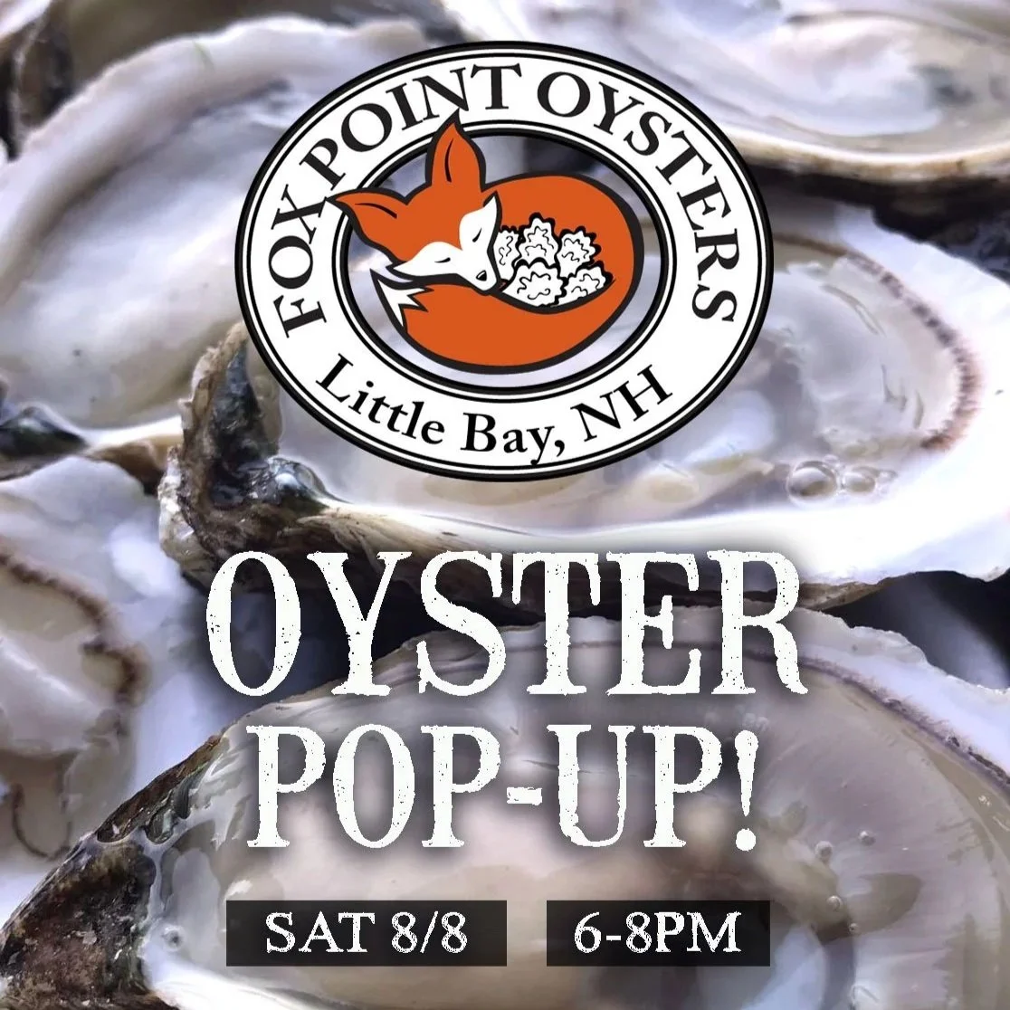 OYSTER Pop-up w/ Fox Point Oysters