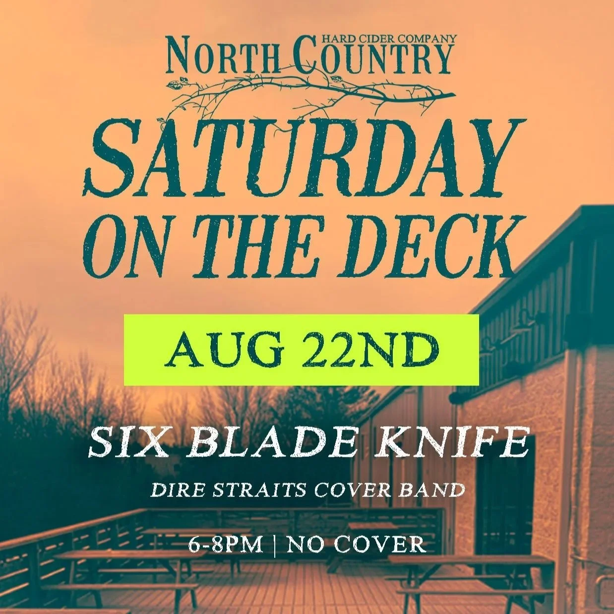 SATURDAY ON THE DECK: SIX BLADE KNIFE