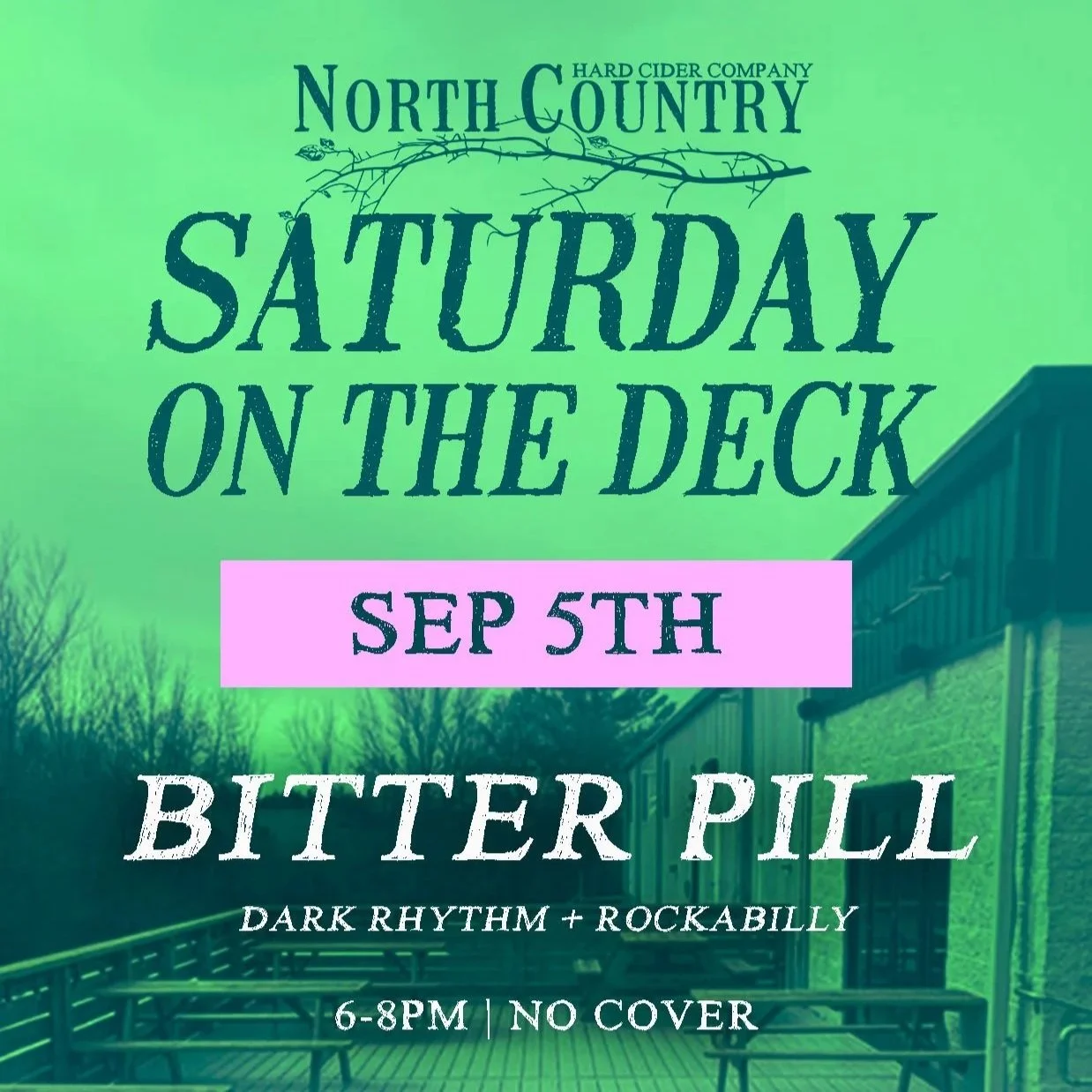 SATURDAY ON THE DECK: BITTER PILL