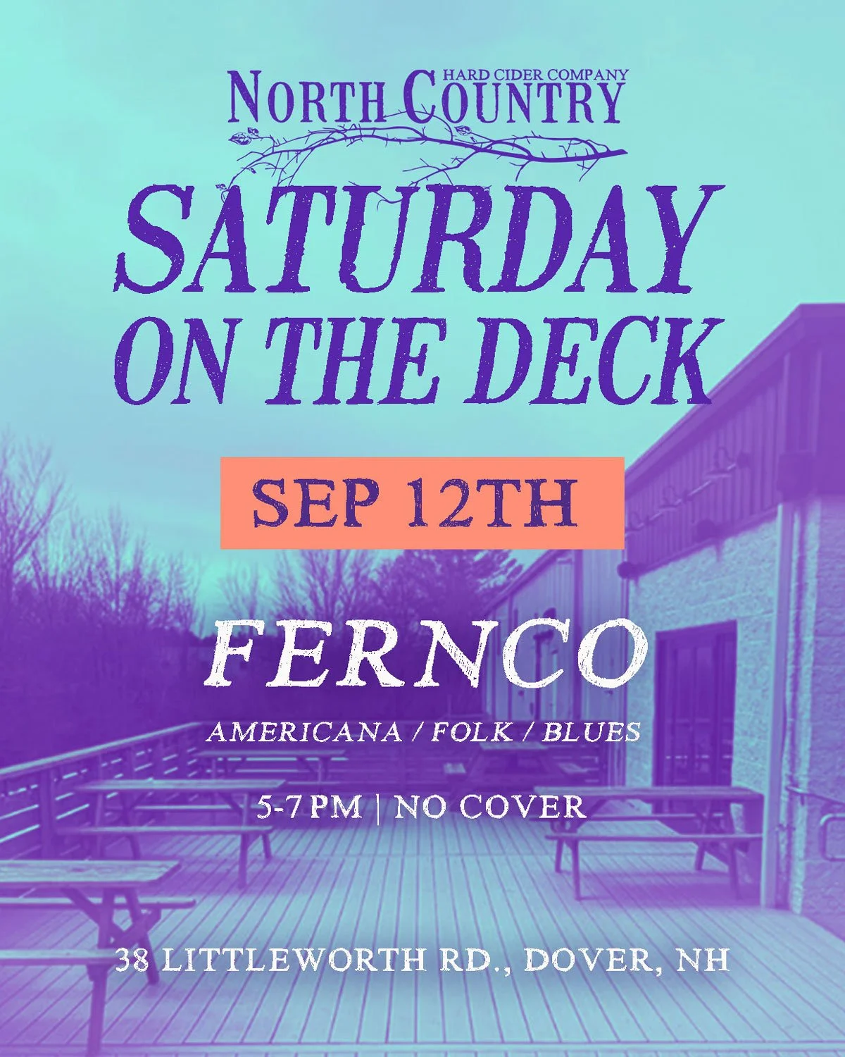 SATURDAY ON THE DECK: FERNCO
