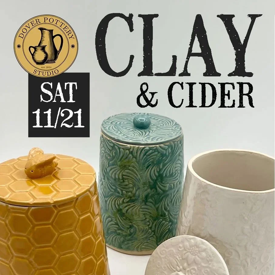 CLAY + CIDER: COOKIE JARS