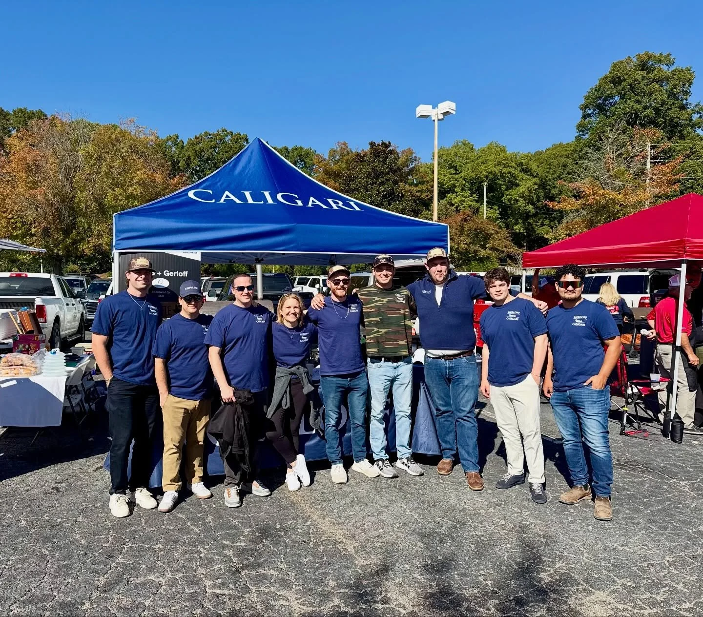 Fired up for a great cause 🔥

Gerloff, Caligari, and @southeasternarchitectural teamed up at this year&rsquo;s @brasfieldgorrie Brew-B-Q, supporting The Salvation Army of Wake County and the Leukemia &amp; Lymphoma Society.

A day of friendly compet