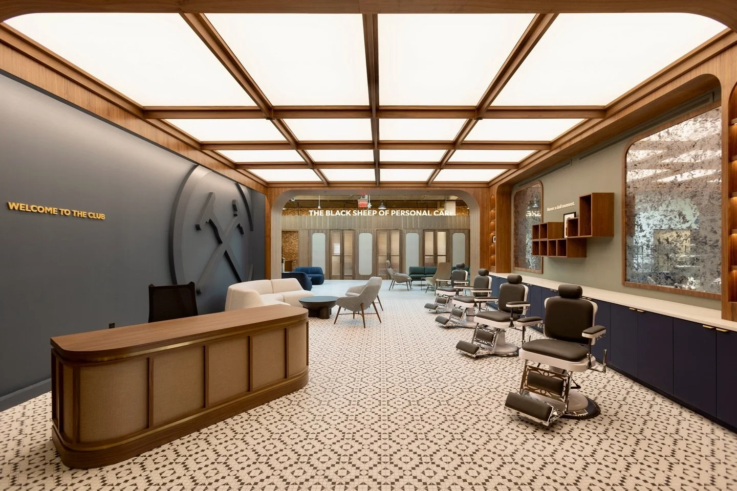 A 15,000 SF Class A interior build for @dollarshaveclub.

Gerloff completed the metal framing, insulation, drywall, and finishing, while Caligari delivered the paint and wallcoverings that bring the space to life.

Modern, functional, and crafted to 