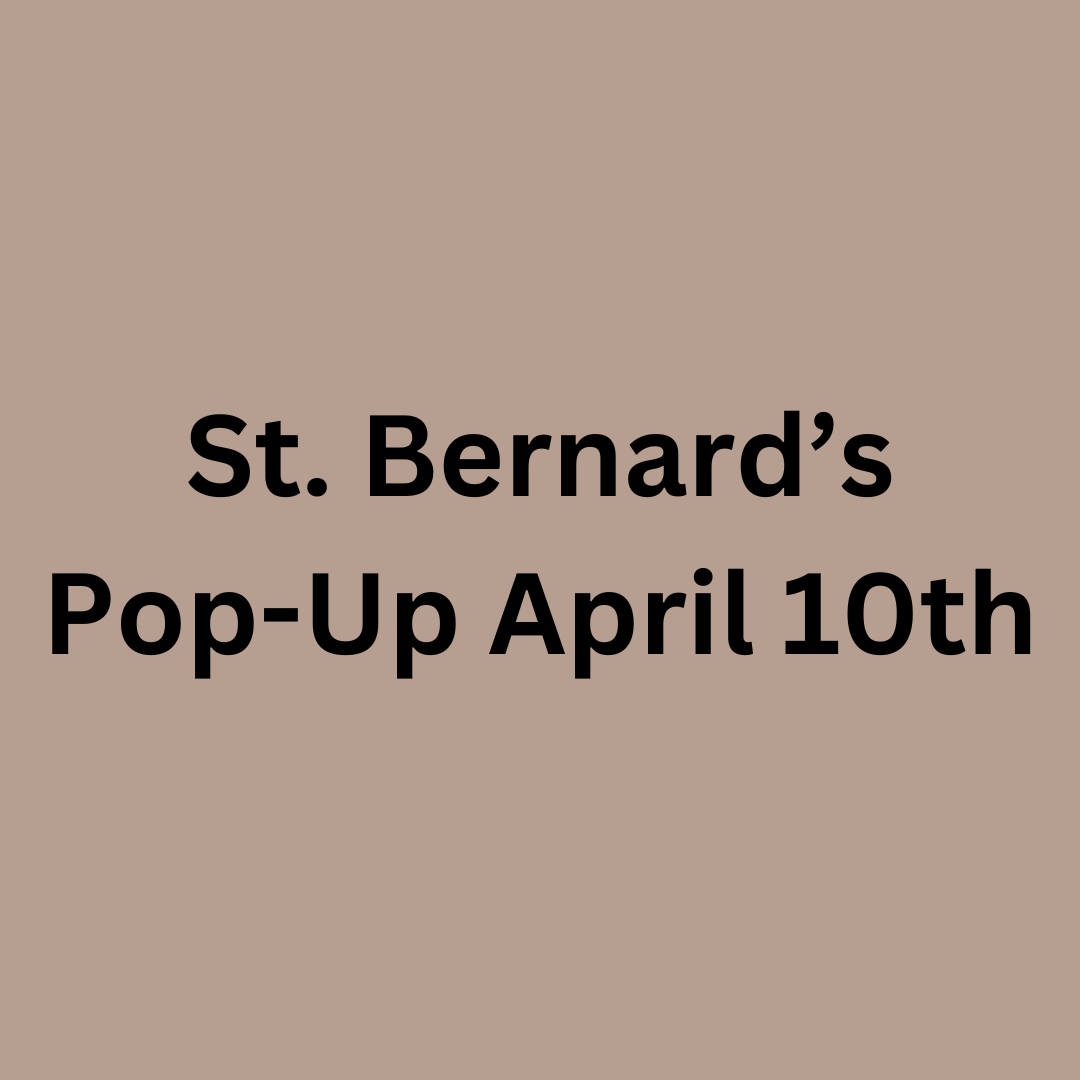 4/10 St Bernard’s Pop-Up 