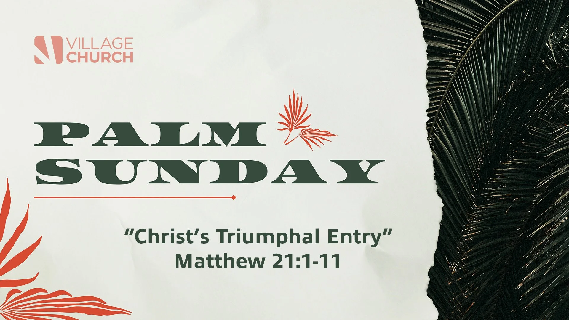 “Christ’s Triumphal Entry”