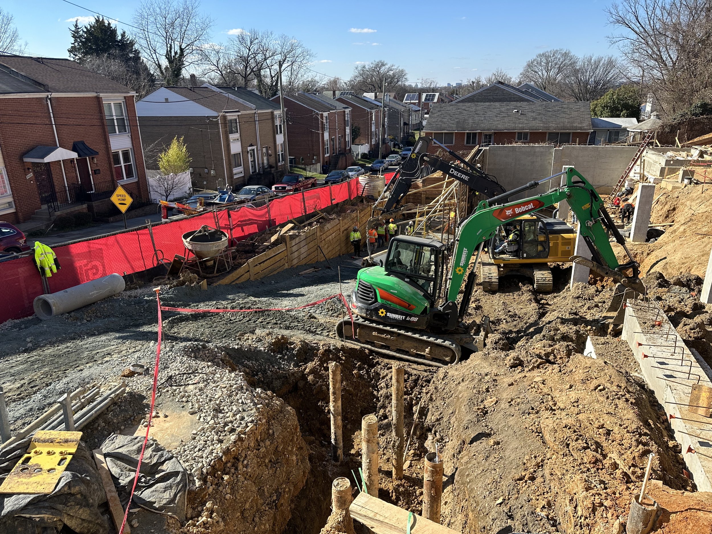 Foundation walls (January)