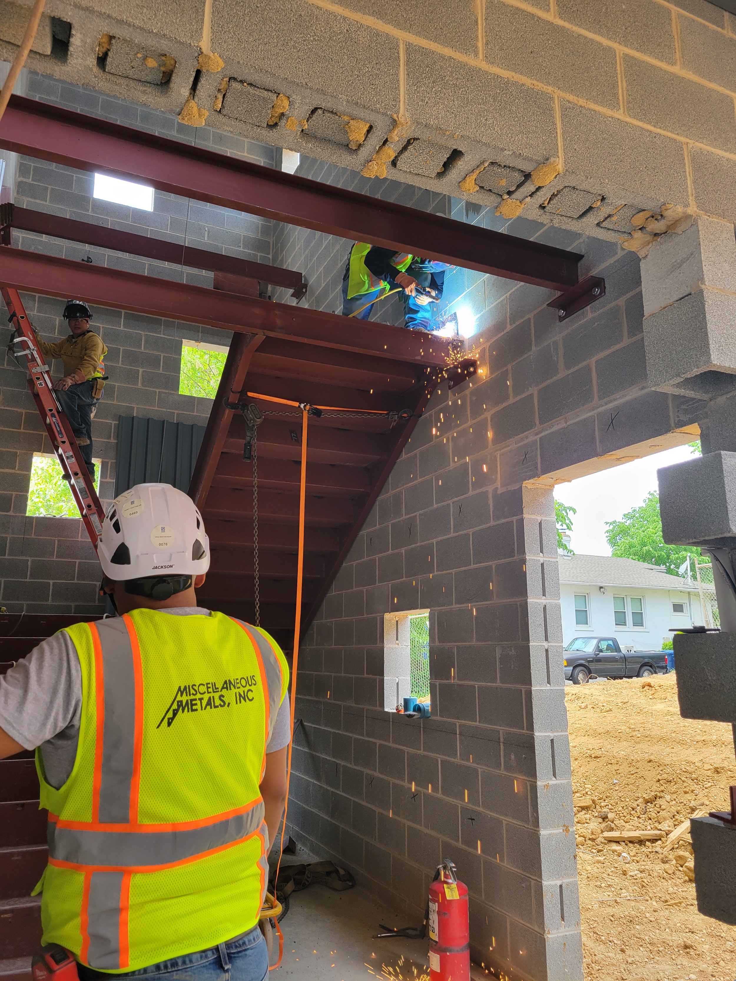 Interior staircase installation (April 30 2024)