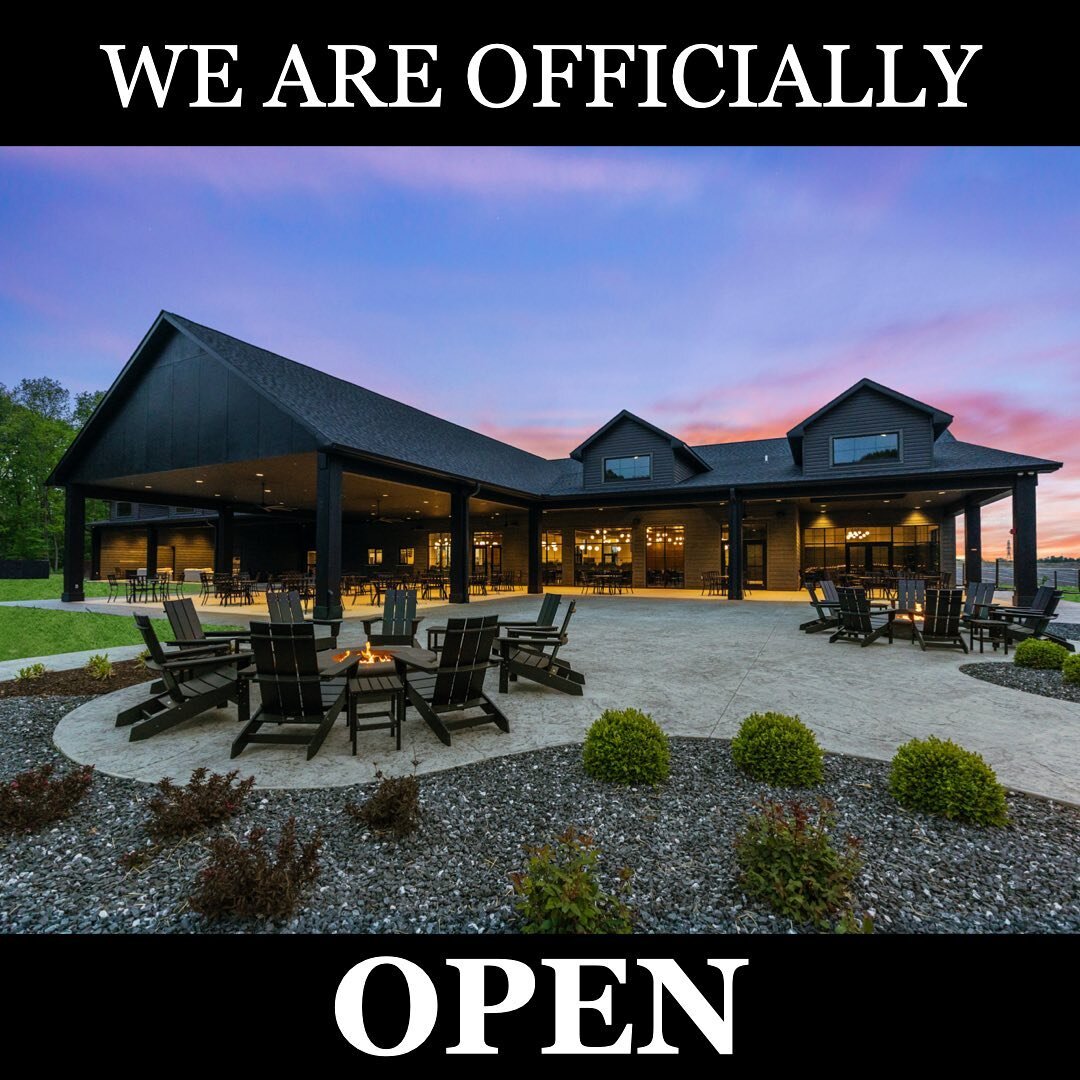 🎉 WE ARE OFFICIALLY OPEN 🍾

🍷 We can&rsquo;t wait to see you! 🥂

It&rsquo;s best to call for reservations 260-619-3424 or reserve online below but we will also be taking walk-ins (subject to availability)!

✨ Reservations are strongly recommended