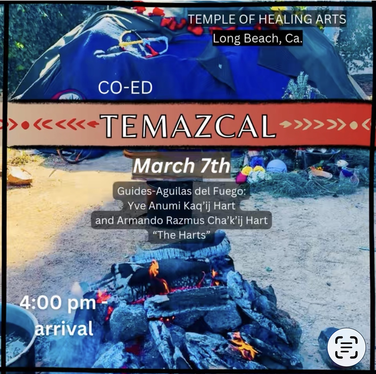 Co-Ed Temazcal Ceremony 