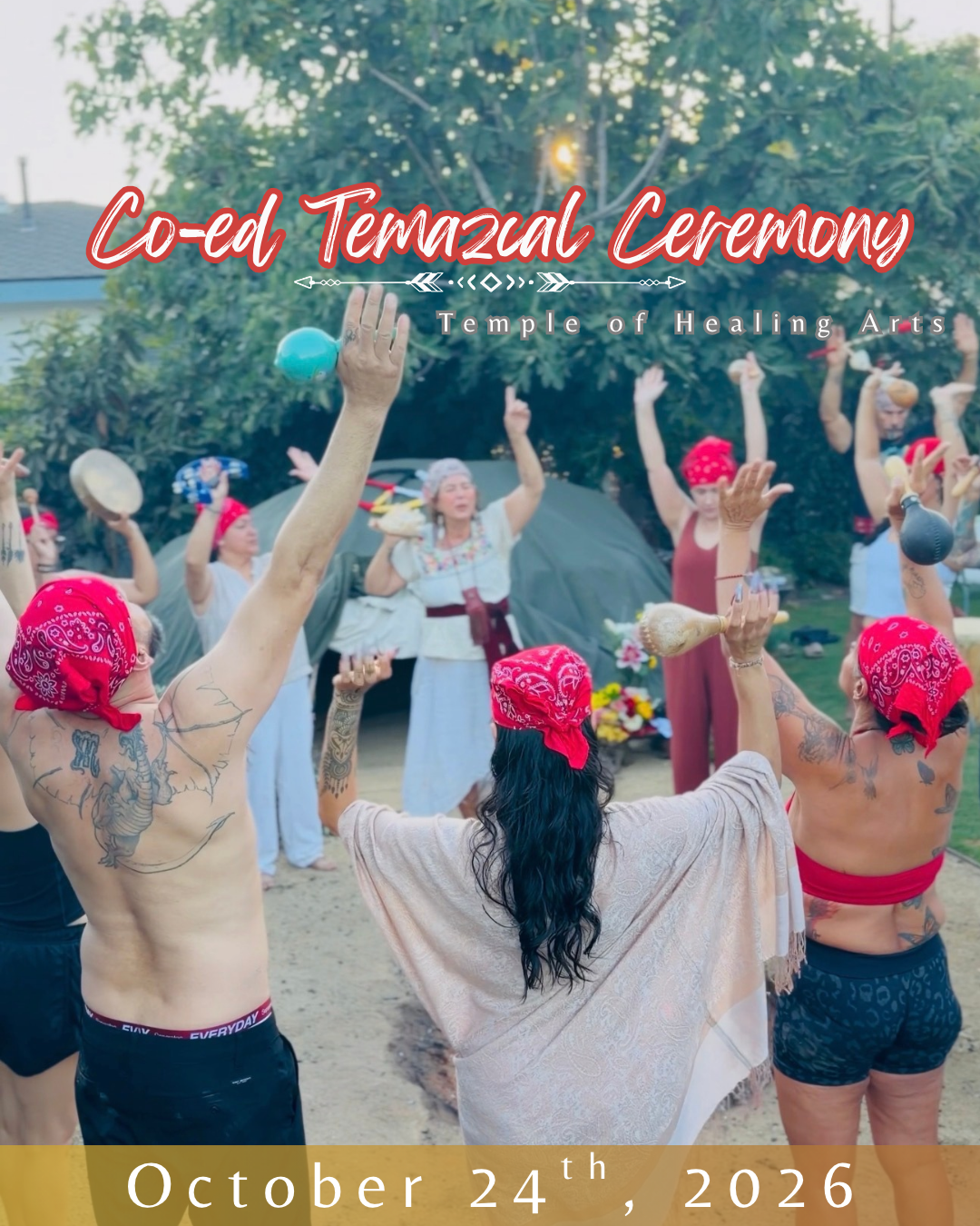 Co-Ed Temazcal Ceremony 