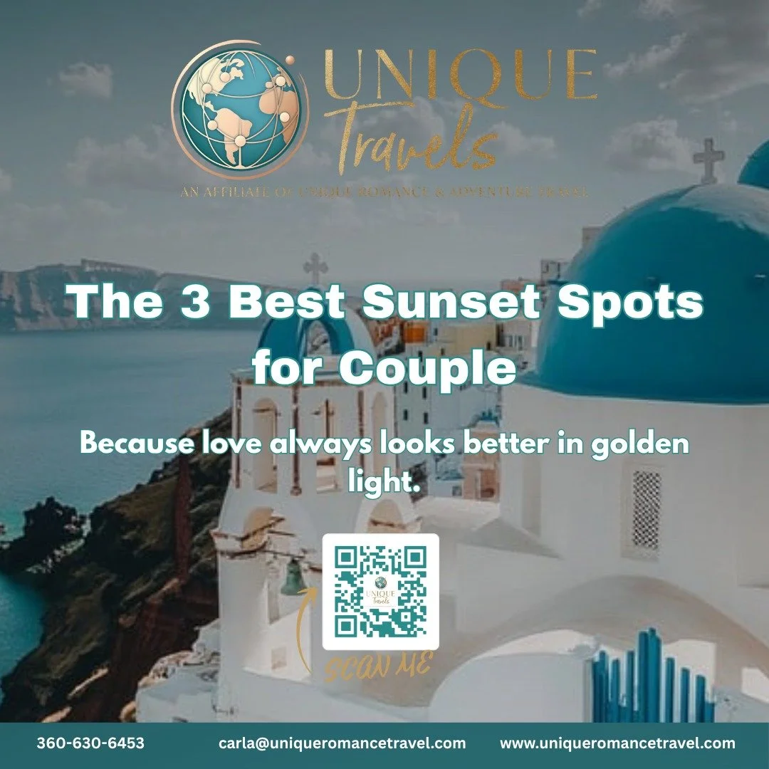 Some sunsets feel like they were painted just for two. 🌅✨

From Santorini&rsquo;s glowing cliffs to Tuscany&rsquo;s rolling hills, these are the moments that remind you why you fell in love &mdash; with the world and with each other. ❤️

🍷 Oia Cast