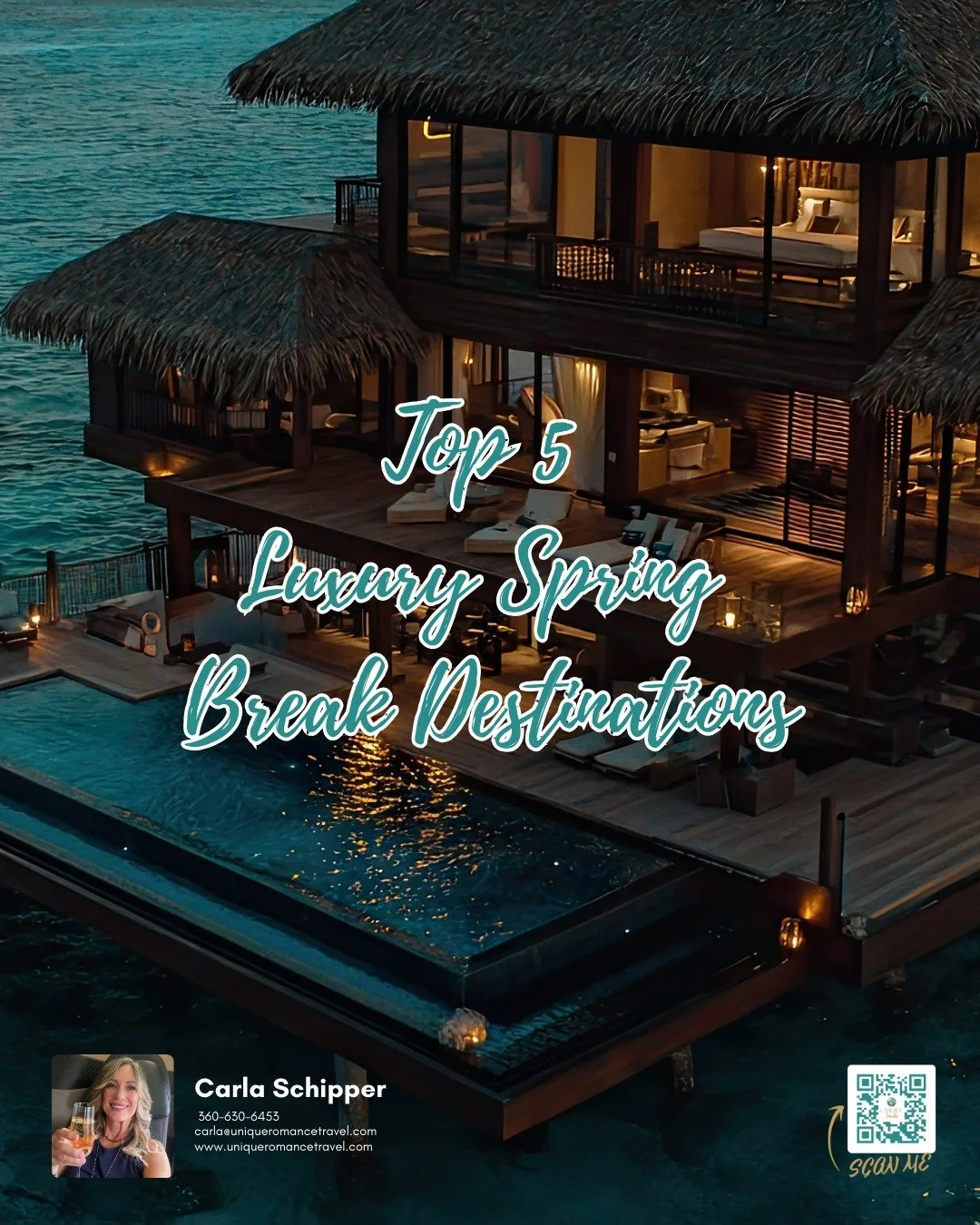✨ Escape the crowds and step into true luxury this Spring Break 2026. 🌴✨

Think private villas in Turks &amp; Caicos, exclusive suites in Cabo, jungle hideaways in Costa Rica, infinity pools in Aruba, or boutique luxury with concierge service in Haw