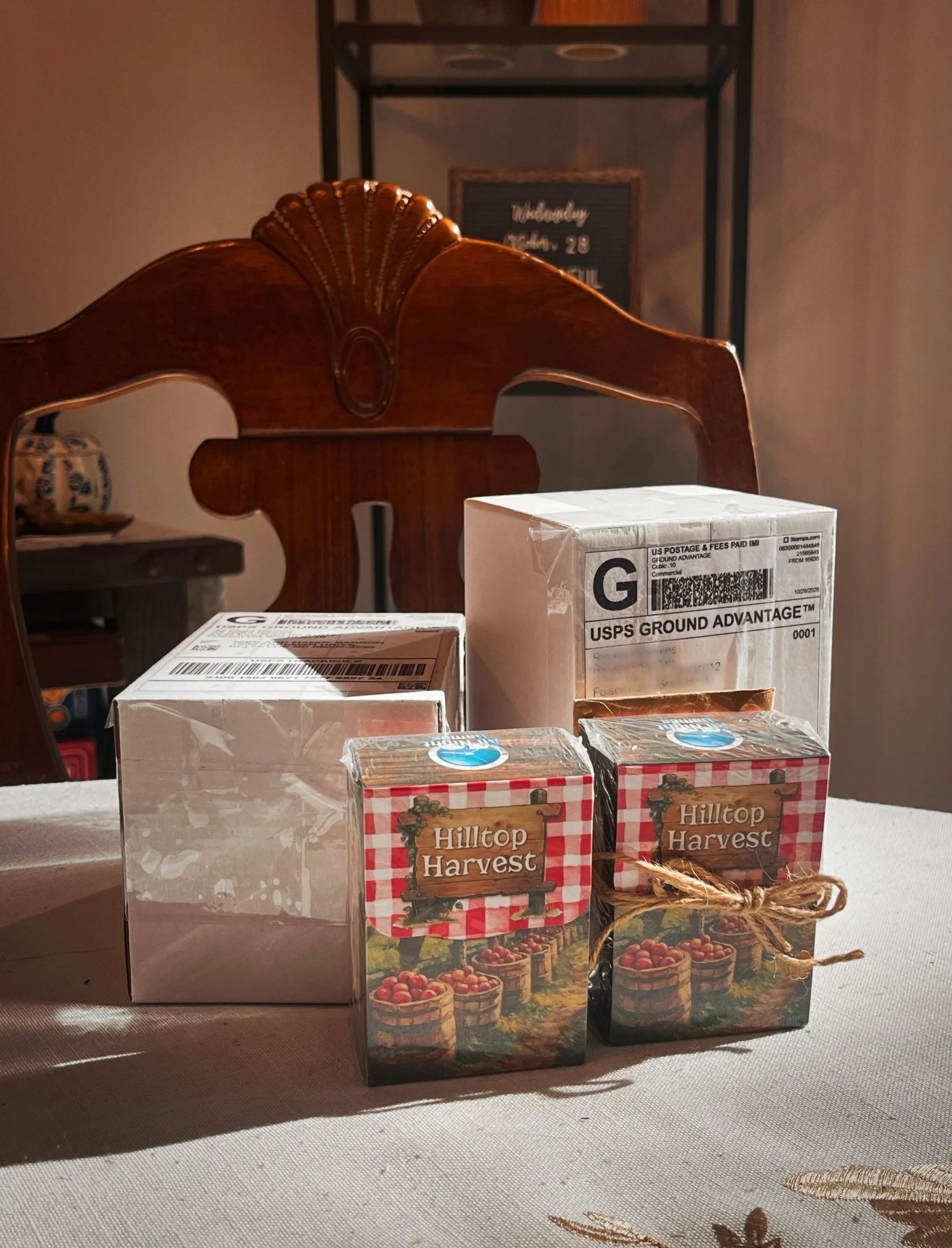 We just shipped off some of our first online orders and for our small company, which has just started up, this has been exciting! A lot of time and effort went in to getting us here and we are so grateful for your support to make it happen. 

When yo