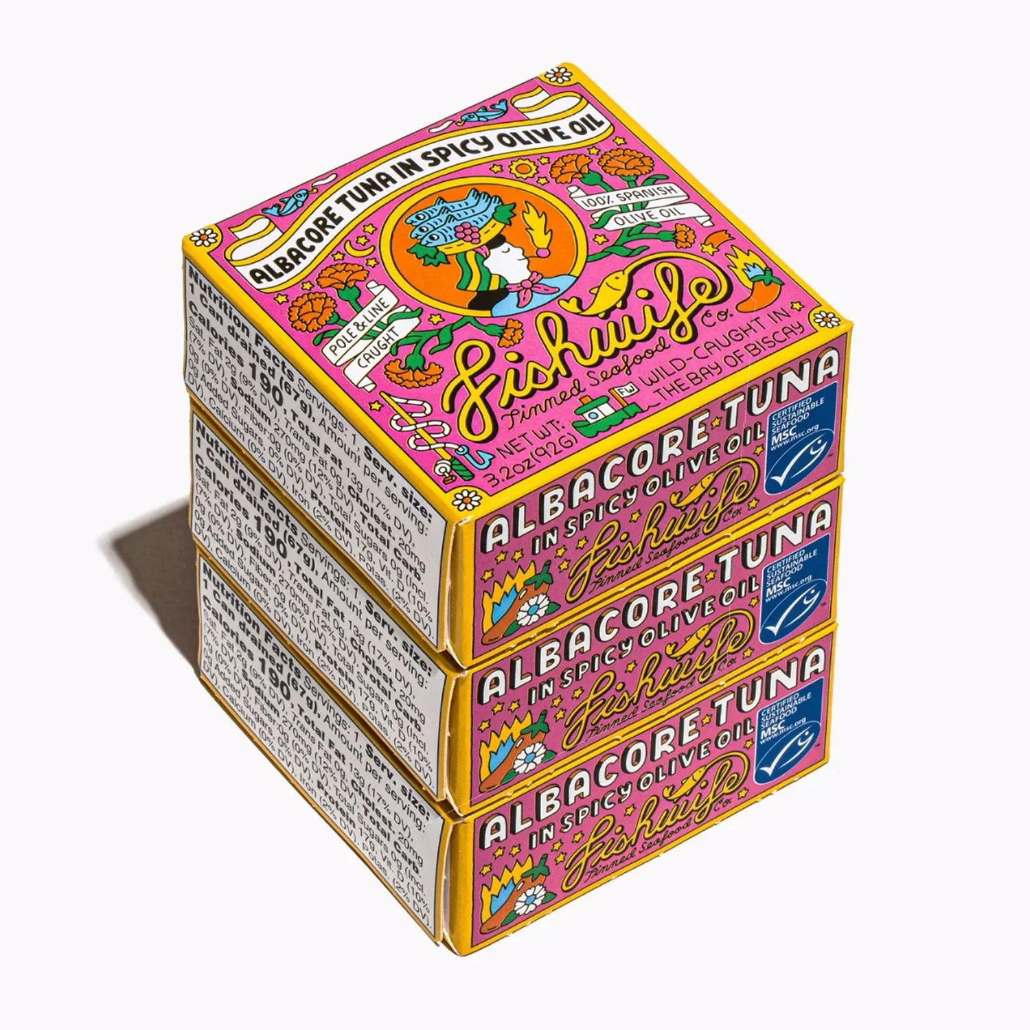 Fishwife Tinned Fish - Albacore Tuna in Spicy Olive Oil