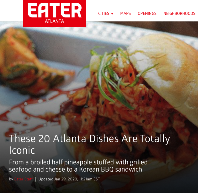 Bacchanalia's Crab Fritters Included on Eater Atlanta's 20 Iconic Dishes