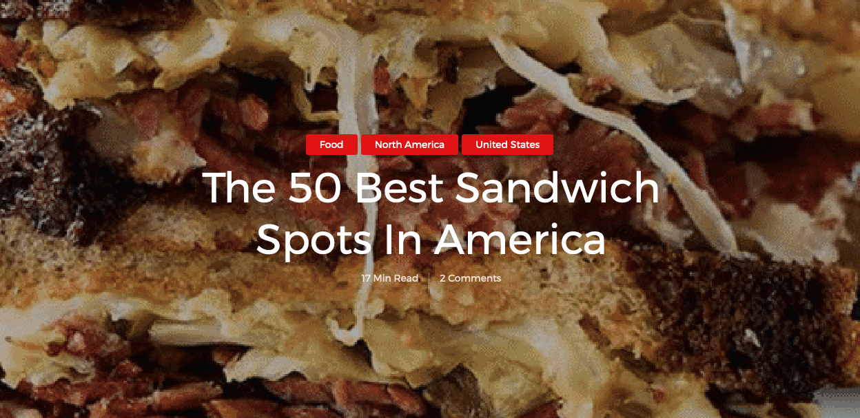 Star Provisions Ranked #10 Best Sandwich Spot in America, Says Big 7 Travel