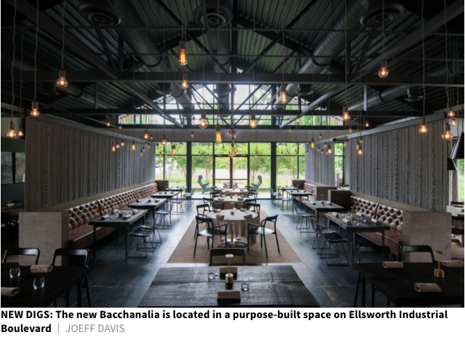 CREATIVE LOAFING - First Look: Bacchanalia, revisited