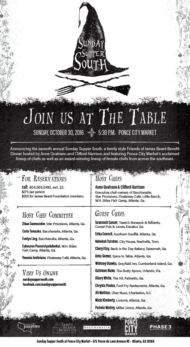 Join us at the Table for Sunday Supper South!