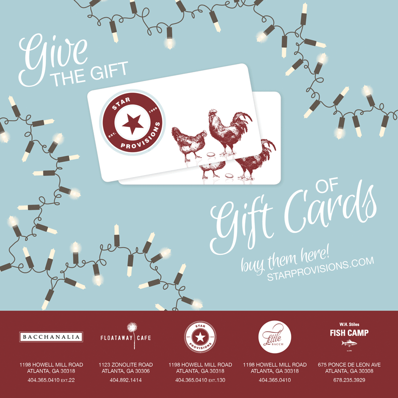 Get your Gift Cards Here!