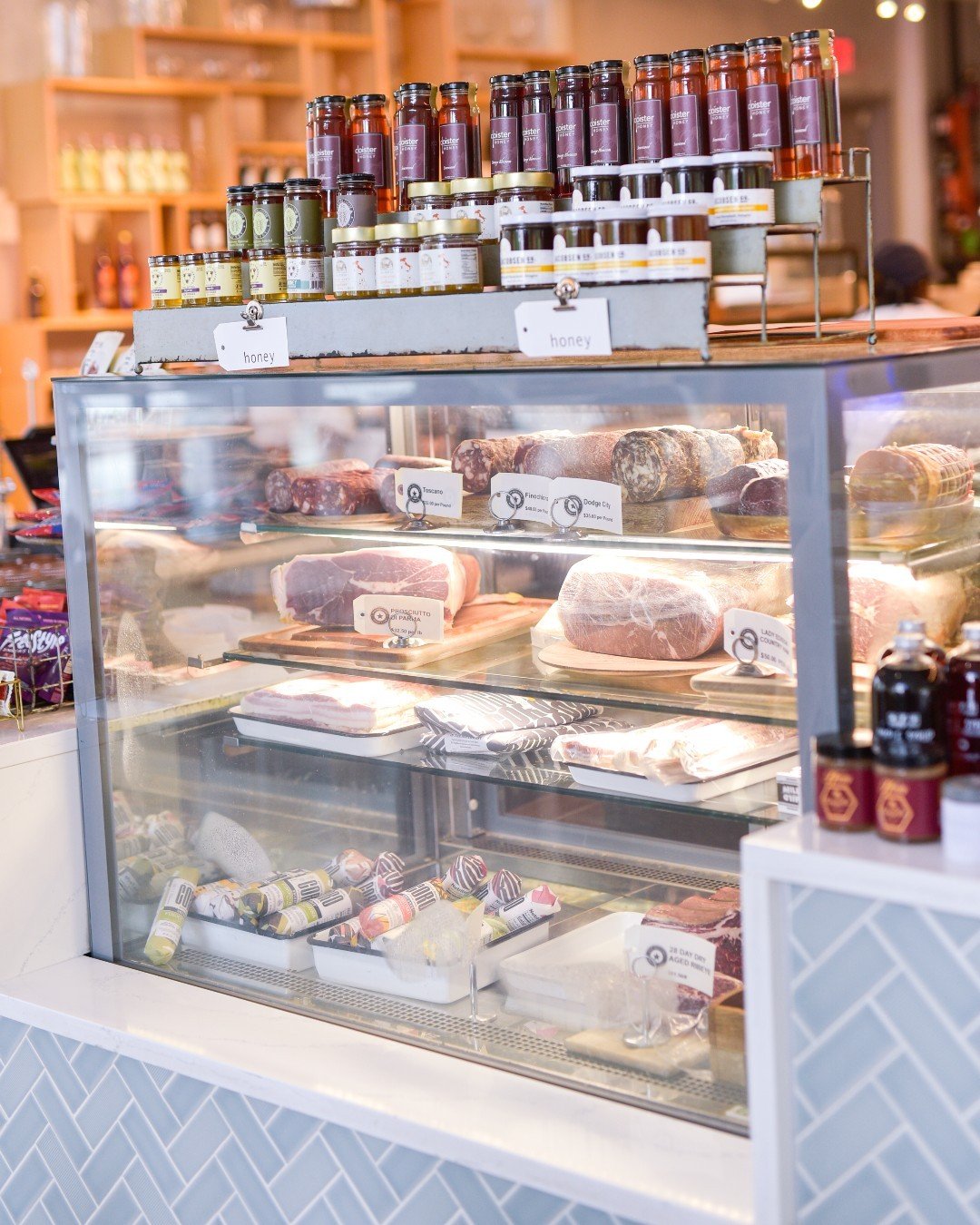 Pick up artisanal charcuterie and house aged meats at Star Provisions&rsquo; Meat &amp; Seafood counter! We prepare terrines, fresh sausage pate, and receive fresh seafood daily.