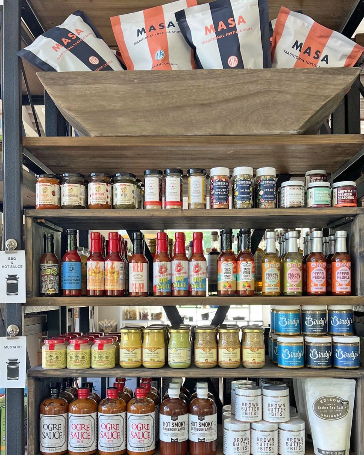 Get ready for the holiday weekend with chips &amp; salsas, bbq sauce, spice rubs &amp; sauces for grilling!