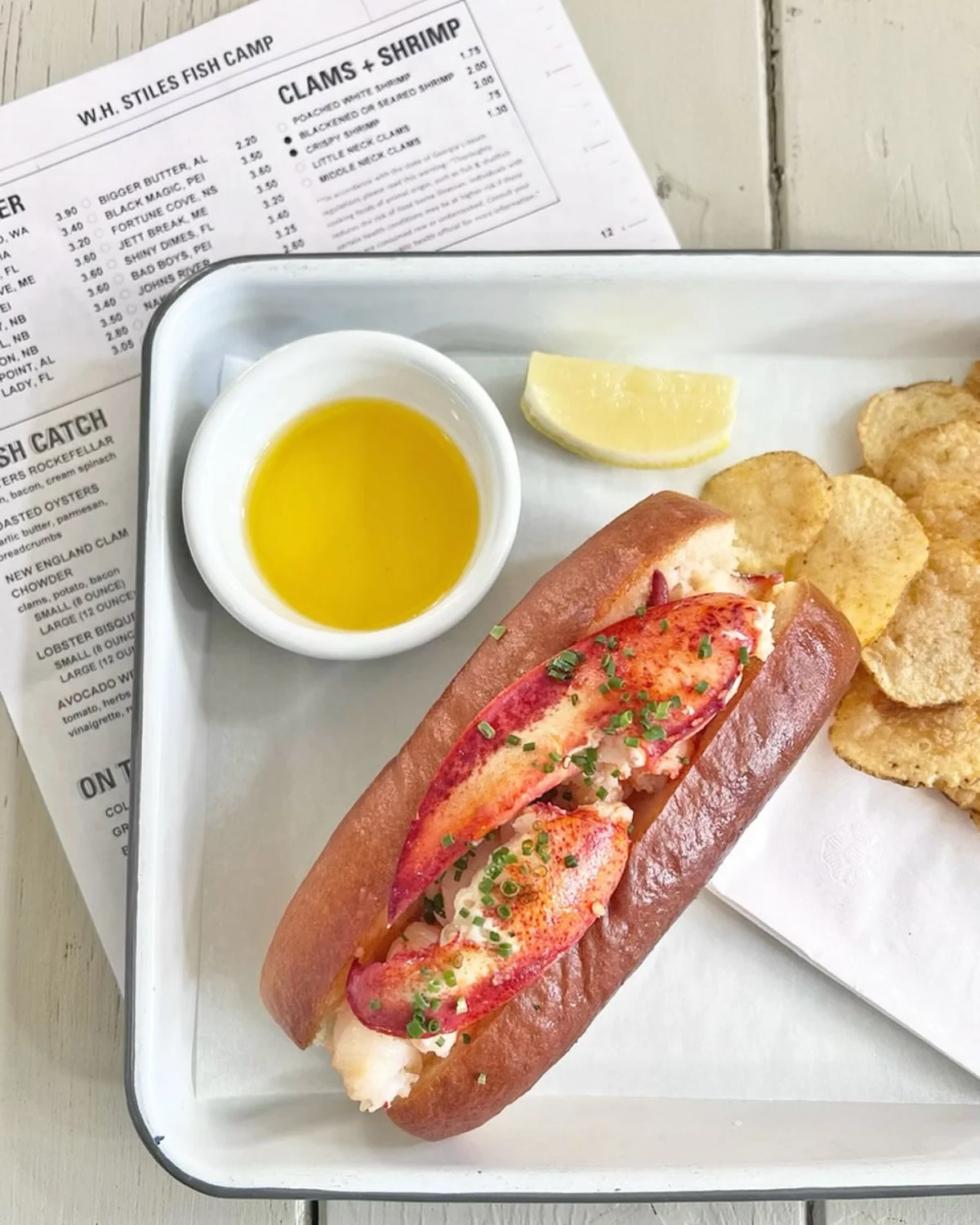 Catch a lobster roll at Dub&rsquo;s - Served hot or cold on a buttered roll 🦞