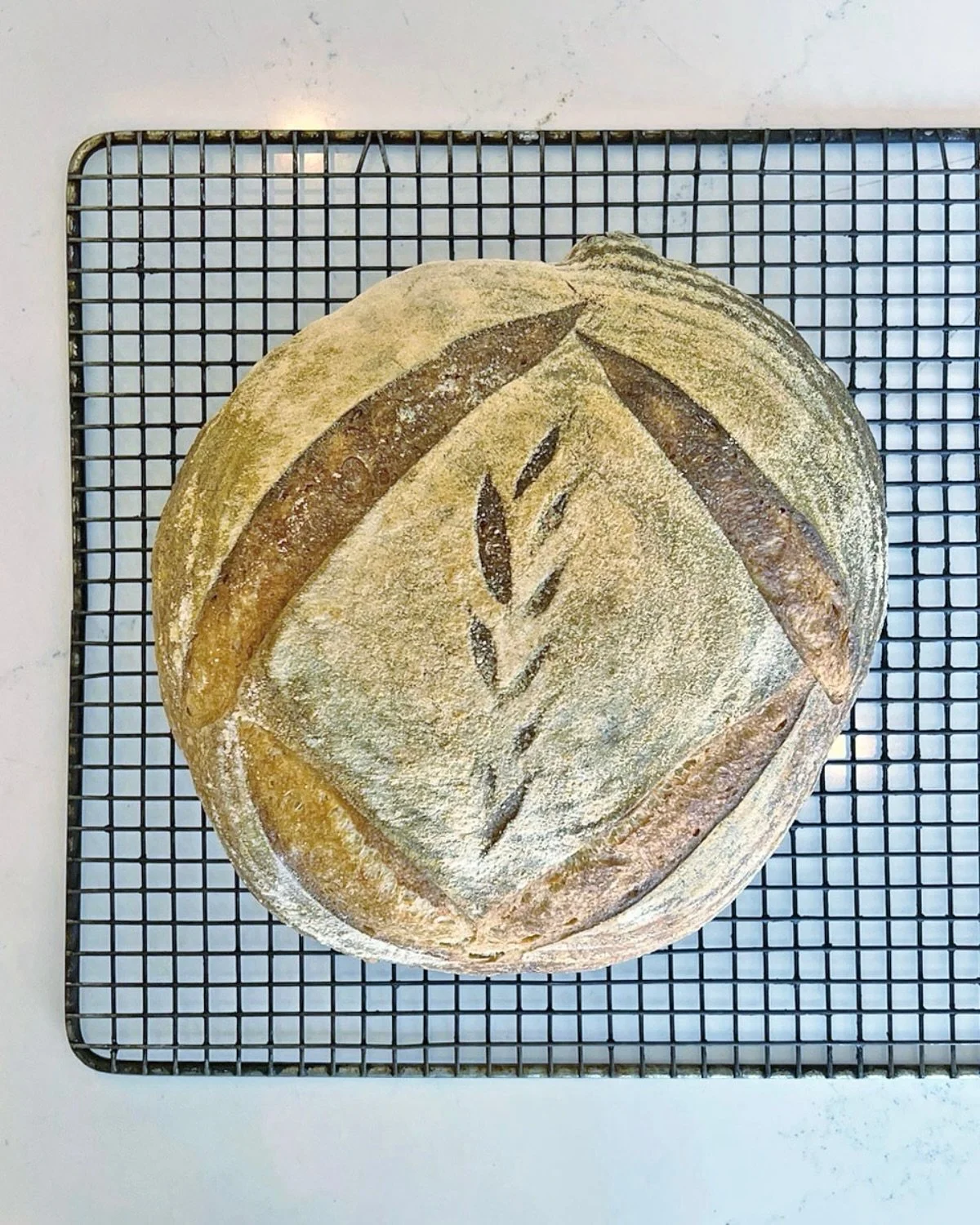 Fresh sourdough loaves are baked daily at Star Provisions!