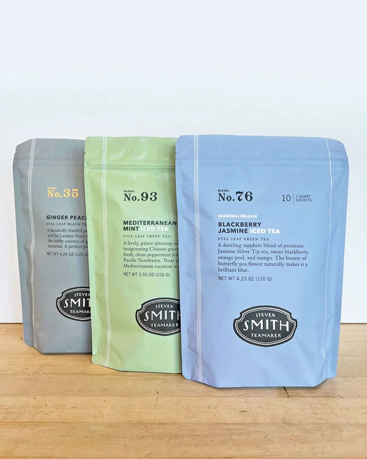 Smith&rsquo;s Iced Tea with flavors like Ginger - Peach and Mediterranean Mint are available at Star! ☆