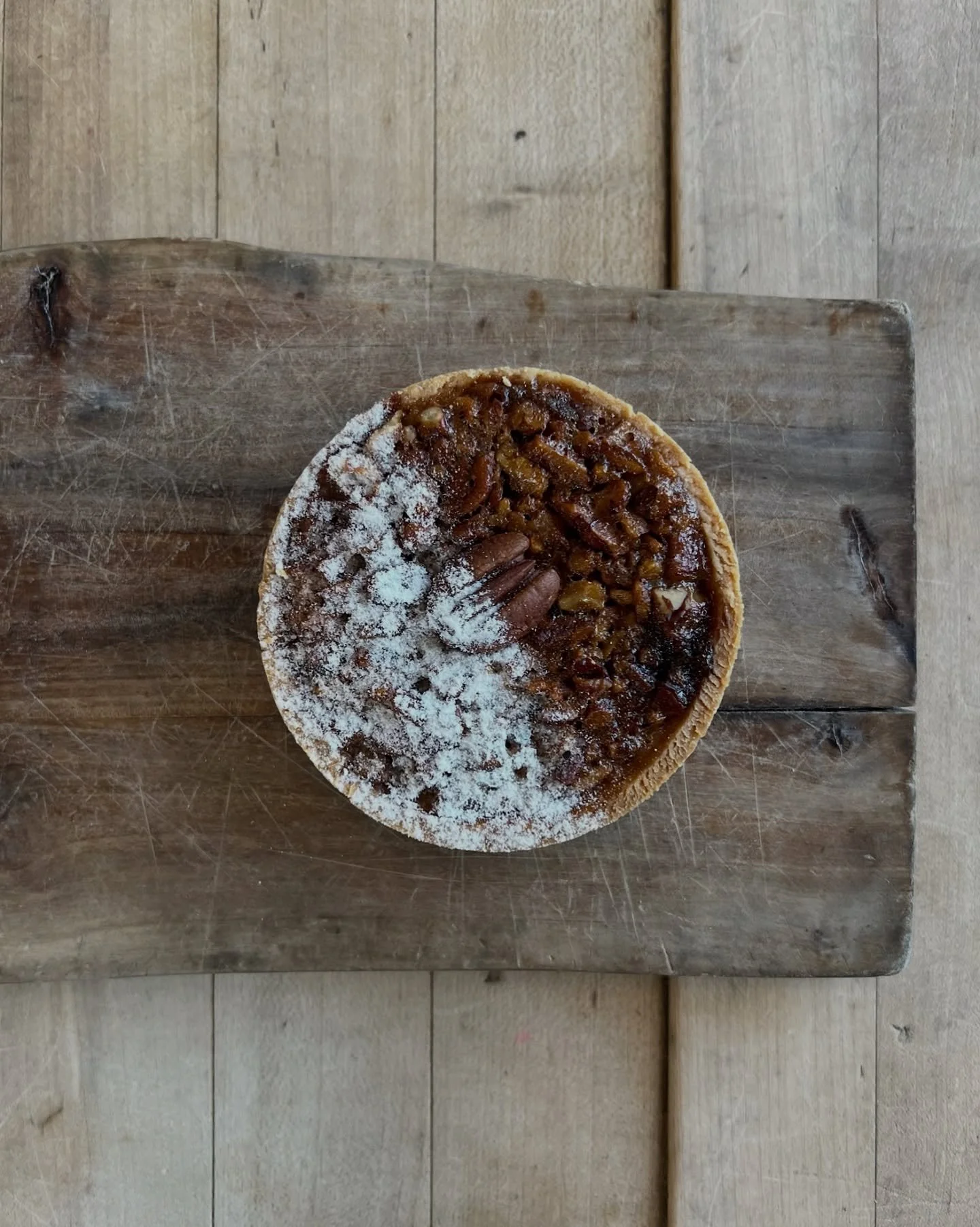 Buttery crust, rich chocolate &amp; toasted pecans &mdash; our new chocolate pecan tart is impossible to resist!