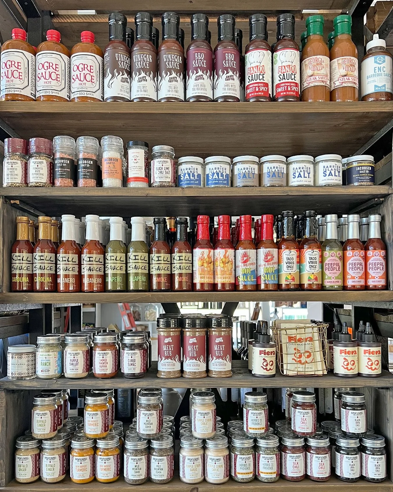 Spotlight is on our packaged goods this week.. salts, seasonings and heat! 🔥
Try a little something new at Star Provisions.