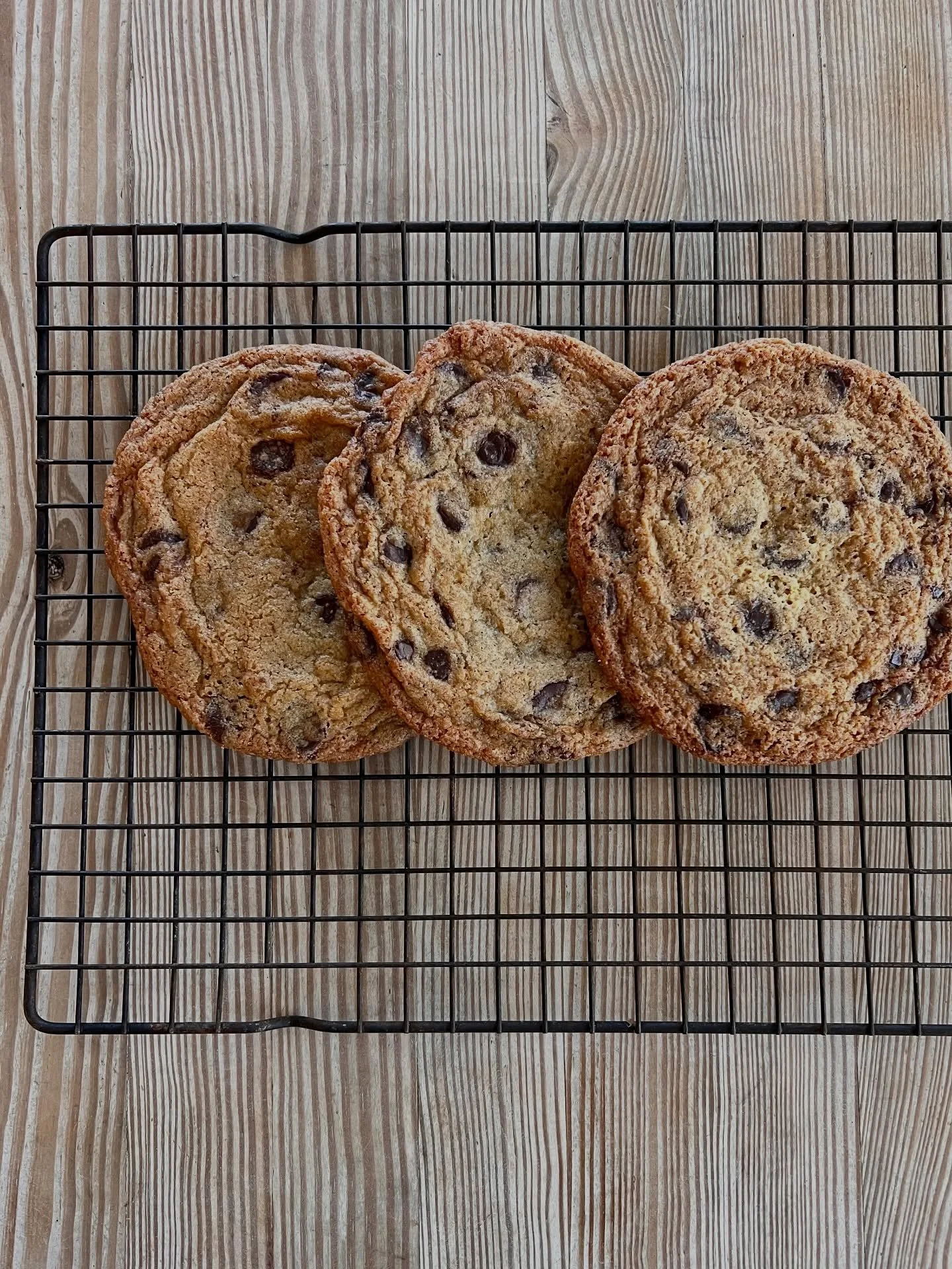 YUM!  Chocolate Chunk Cookies served daily at Star - the only choice you have to make is with OR without nuts!