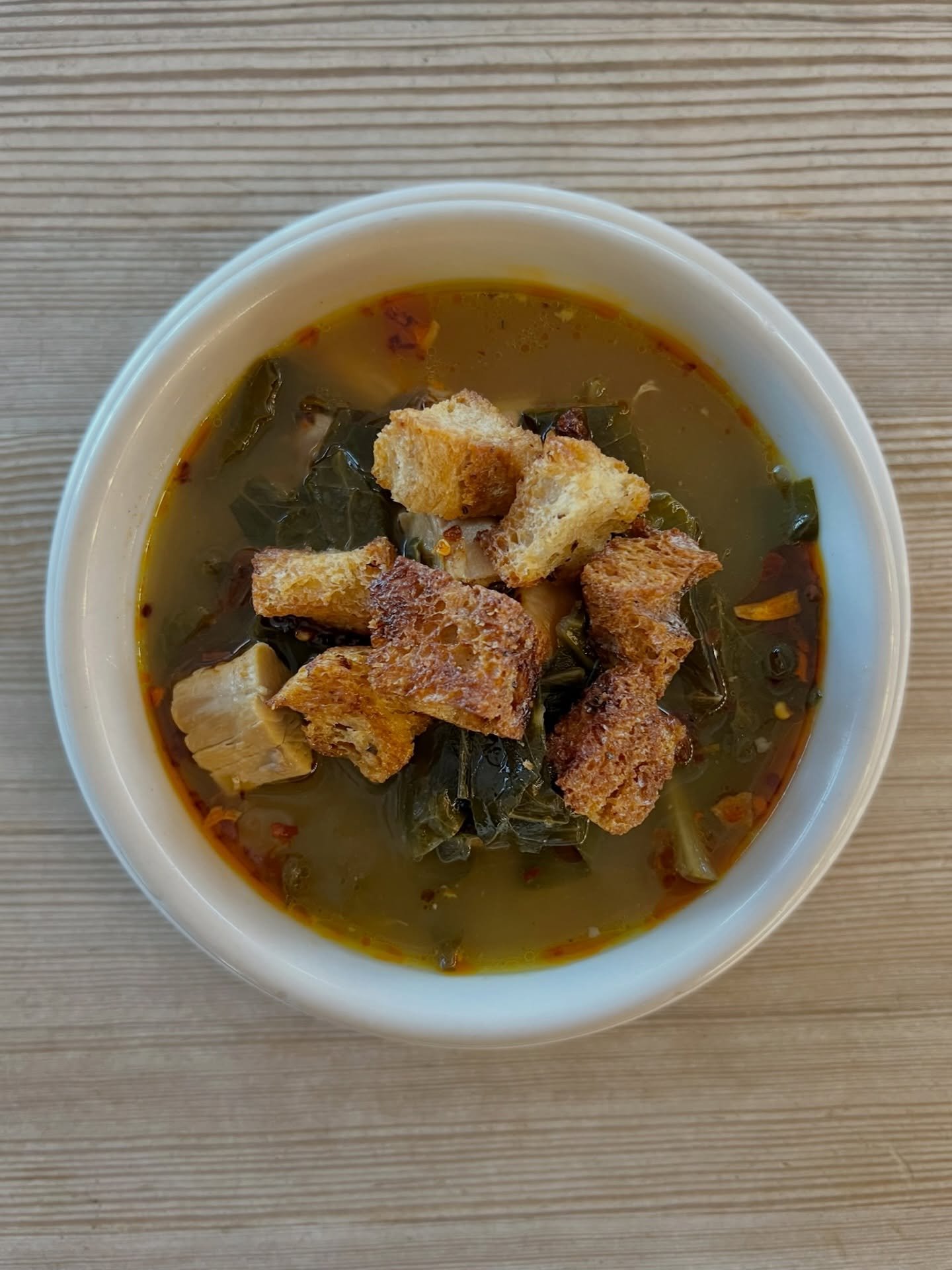 Turkey &amp; Collard Soup is warm &amp; ready at Star Provisions Cafe - See you soon!