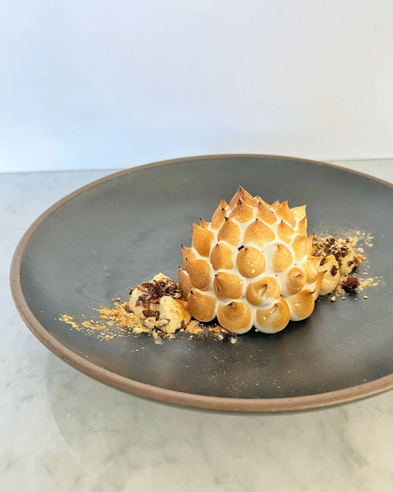 Bacchanalia&rsquo;s Baked Alaska - Coffee, Dulce de Leche and Meringue!