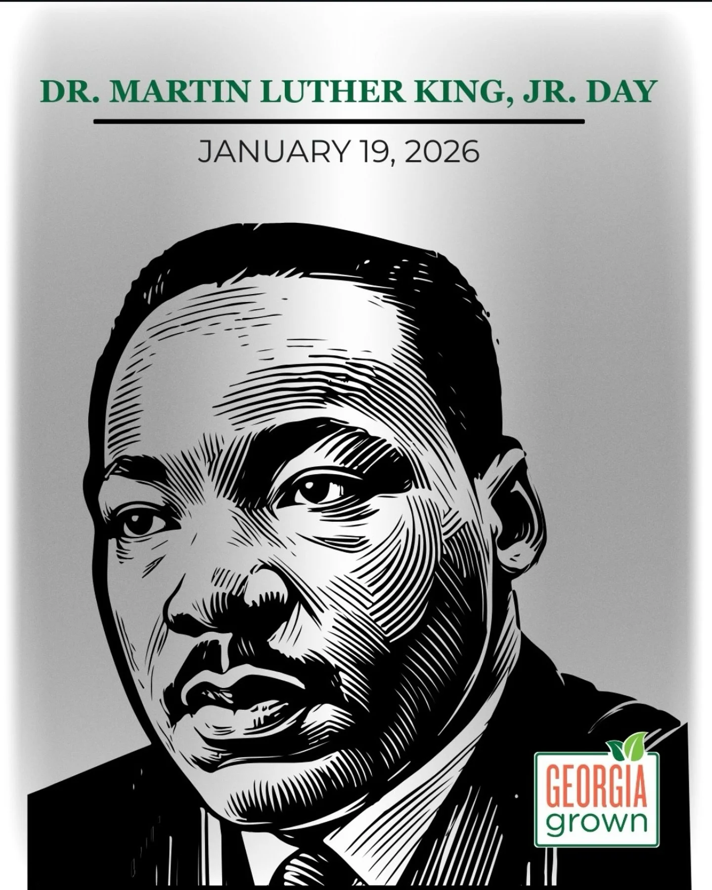 Sharing this fantastic image from @iamgeorgiagrown &mdash;
Today we honor Dr. Martin Luther King Jr., whose vision of justice and equality continue to inspire us all!
#MLKDay