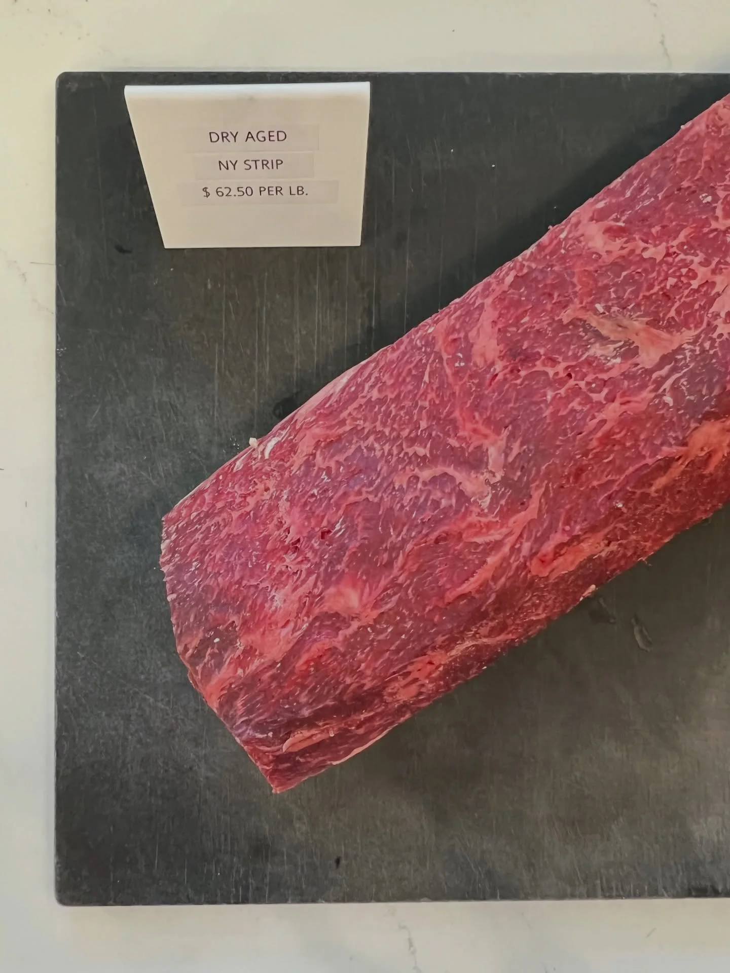 We have Dry Aged NY Strip in the market - Perfect for Valentine&rsquo;s Day dinner!