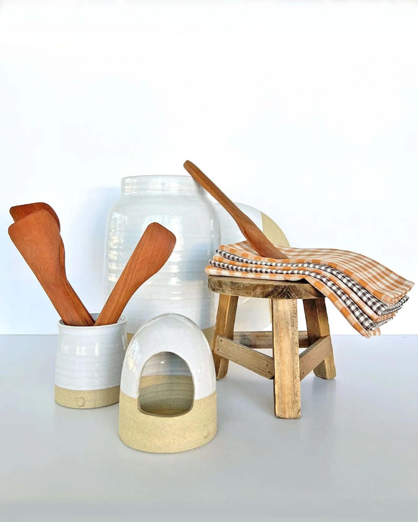 Beautiful gifts from @farmhousepottery in the market at Star Provisions