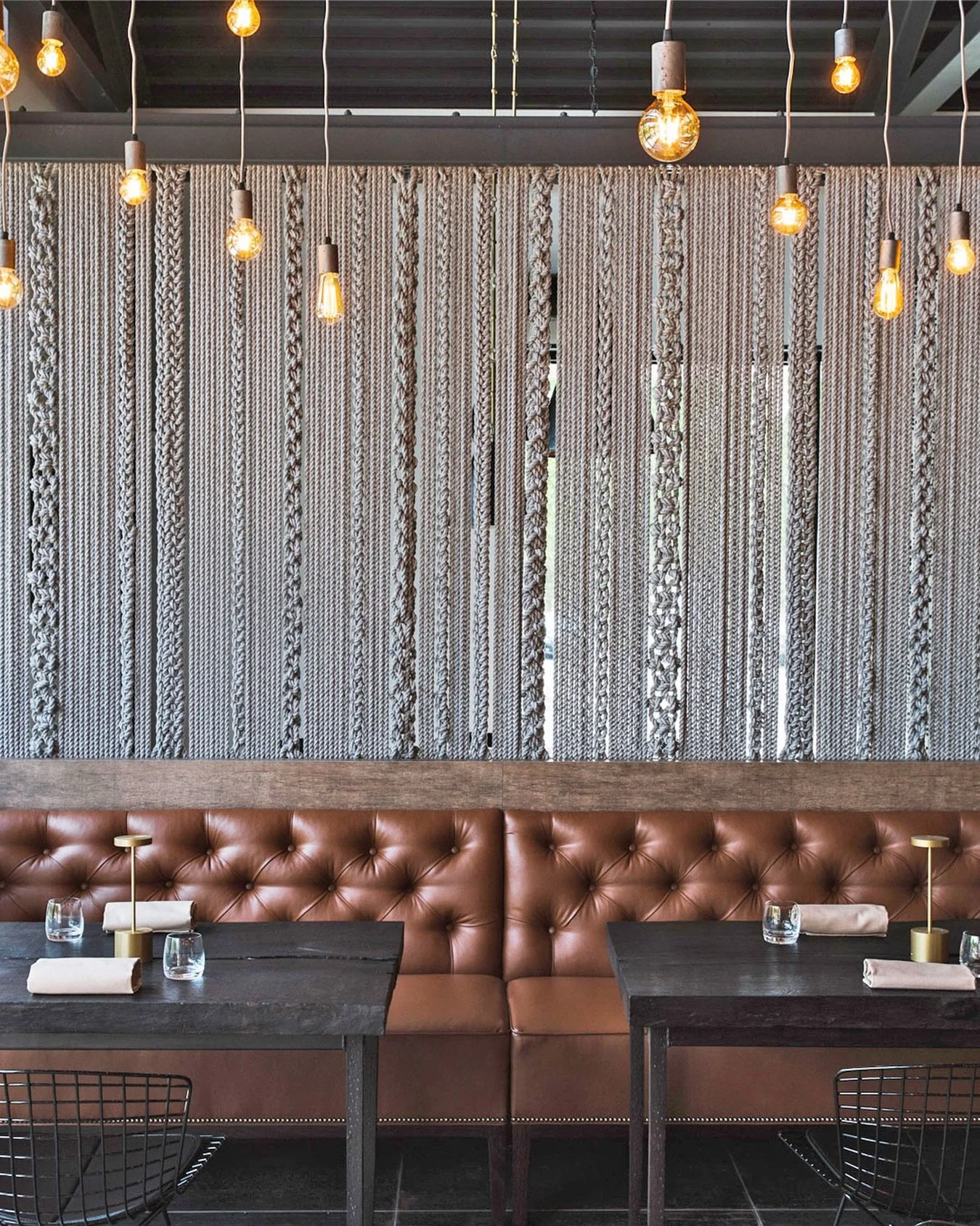 Take a seat in our dinging room - The link for reservations is in our bio!