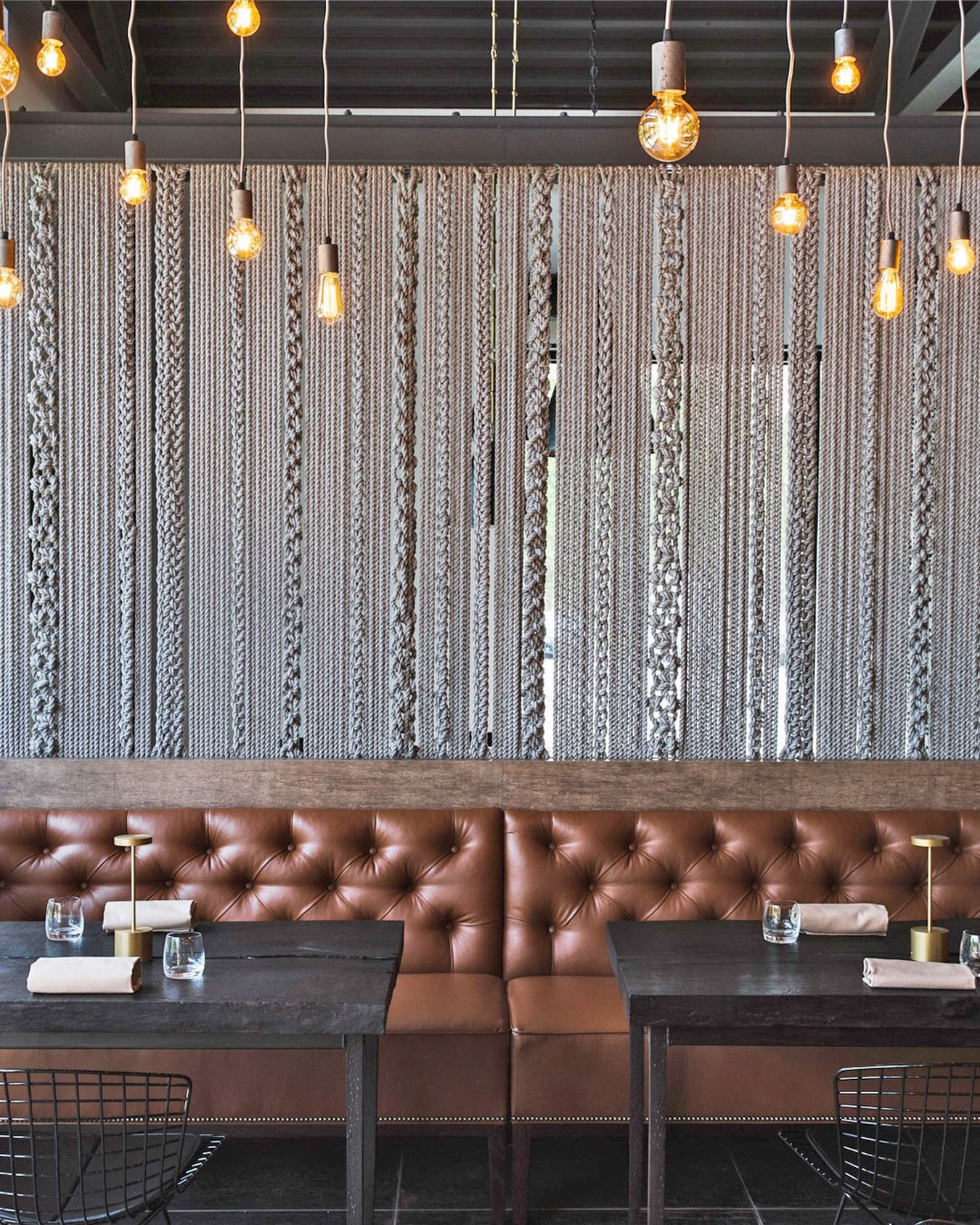 Take a seat in our dinging room - The link for reservations is in our bio!