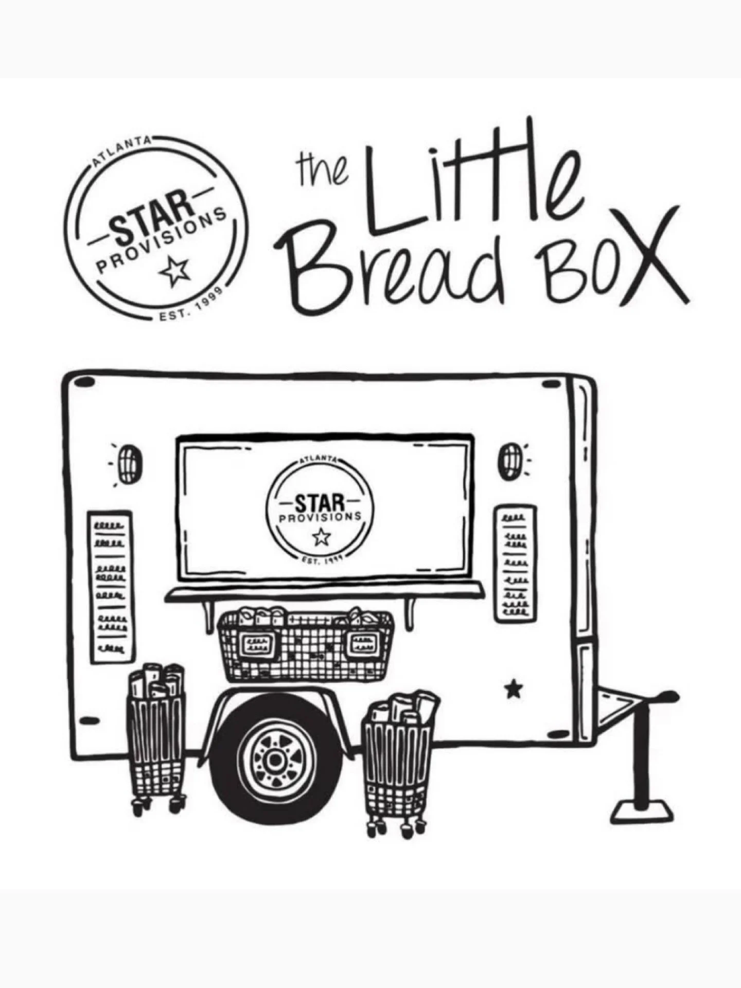 Hey Atlanta!.. the little bread box is heading to @freedomfarmersmkt tomorrow - Come find us for yummy breads, pastries &amp; sandwiches! 
See you there 🌞