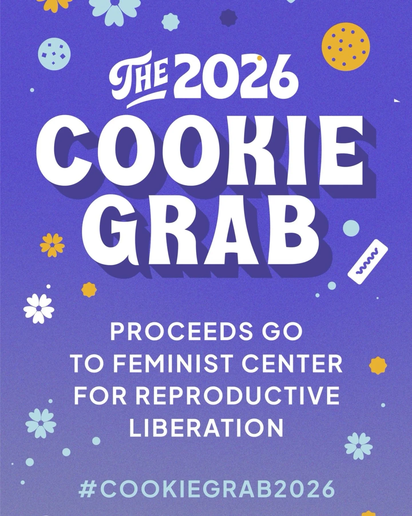 Treat yourself to some cookies and support @feministcenter at the same time!..
The 2026 Cookie Grab goes LIVE today at 11:00 and the link to order is in our stories!  And YES, they go quickly. 

Treats from your #atl favorites all in one box - and St