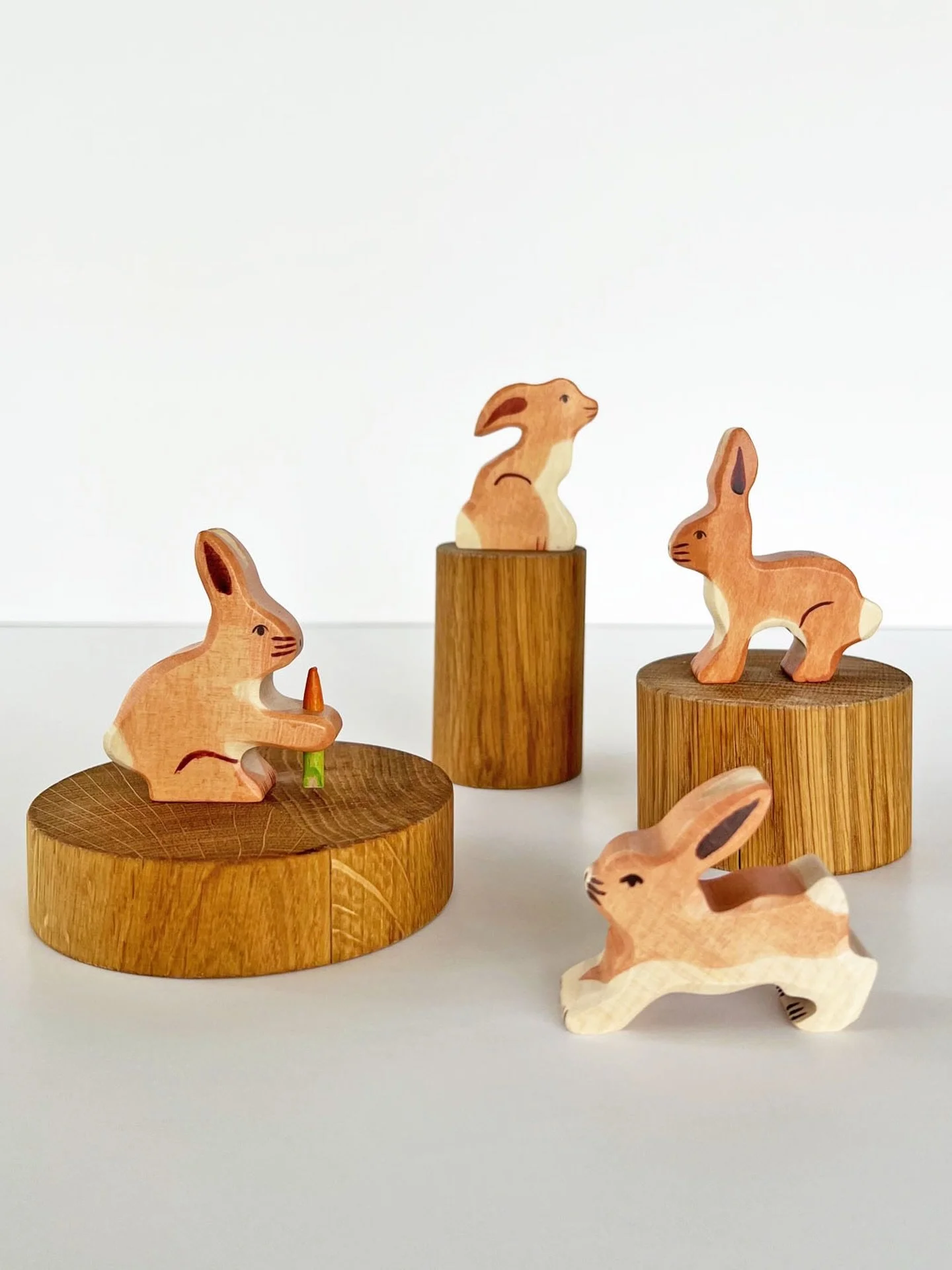 A charming group of wooden bunnies have hopped into Star&hellip; spring is here!