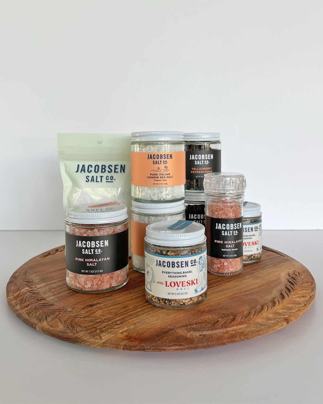 We have a great assortment of @jacobsensaltco in the market &mdash; from pure flake sea salts to everything bagel seasoning!