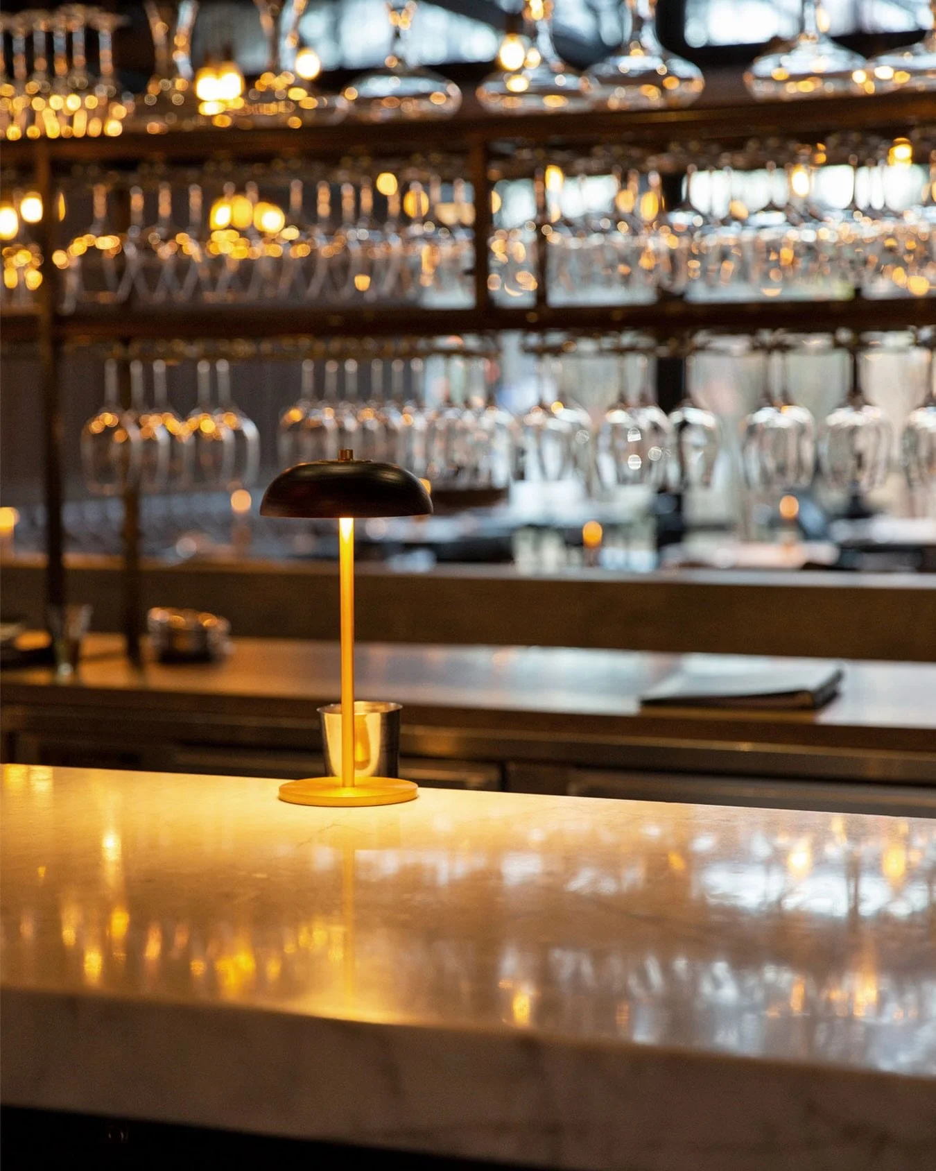 A seat at the bar at Bacchanalia is such a lovely treat!