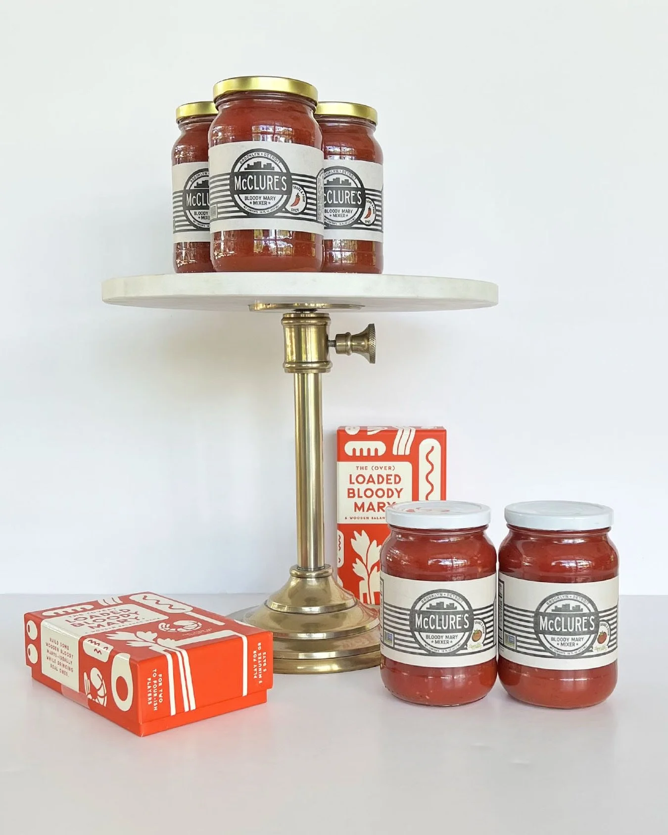 @mcclurespickles bloody mary mixes are perfect for Sunday brunch 🍅
Find mild &amp; spicy at Star Provisions!
