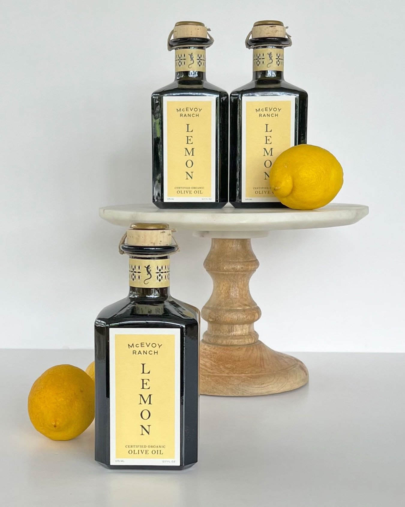 Drizzle over cacio et pepe or your favorite grilled vegetables &mdash; @mcevoyranch Organic Lemon Olive Oil is made by co-milling whole, organic lemons with their estate olives &mdash; and you can find it at Star!